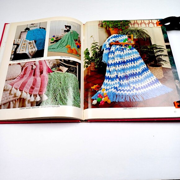 Weekend Afghans Jean Leinhauser Rita Weiss 144 Pgs 16 Pgs Full Color Index Vtg - Picture 12 of 16